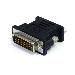 Display Adapter DVI-male/ Vga-female Black