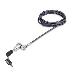 Universal Laptop Lock Security Cable Keyed Locking Cable, Anti-theft Cut-resistant Carbon Steel 2m