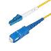 Fiber Optic Cable - Lc To Sc (upc) Os2 Single Mode Simplex 9/125 2m