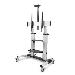 Rolling Tv Cart Portable Mount - Up To 100in/100kg Mobile Troll