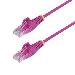 Patch Cable - CAT6 - Utp - Snagless - Slim - 1.5m Pink Slim