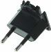 Adapter Power Plug Euro 2 Pin .