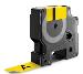 Flexible Nylon Label Yellow Rhino 1in