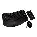 Ergonomic Wireless Keyboard Mouse And Keypad Combo It