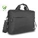 Ctp16-eco2 - 16in Eco-friendly Rpet Topload Briefcase - Black