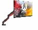 Gaming Gas Spring Desk Mount Arm - Single Monitor - Red/Black (DSG3001C-R1)