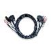 USB DVI-I Single Link KVM Cable