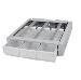 Sv Supplemental Storage Drawer Triple (grey/white)