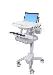 Styleview Laptop Cart Non-powered 2 Drawers (2 Medium Drawers X 1 Row)