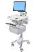 Styleview Cart With LCD Pivot Non-powered 1 Tall Drawer (1 Large Tall Drawer X 1 Row)