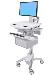 Styleview Cart With LCD Pivot Non-powered 2 Tall Drawers (2 Medium Tall Drawers X 1 Row)