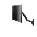 LX Wall Monitor Arm (matte black) Single Monitor Mount