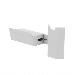 Printer Bracket for Wall Track White
