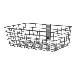 SV Wire Basket, Large - dark grey