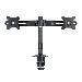 Desk Mounting Clamp For Dual Monitors 15-24i/max 12kg Per Hinge/tilt Max 20o/swivel 20o/rotate 360o