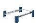 1u Universal Tool-less 4-post Fixed Server Rails Cma Incl.