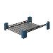 Fixed 2 & 4 Post Rack Mount Shelf 24in Depth Max 45kg
