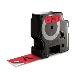 Tape 24mmx7m Black Red