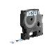 Labelmanager Tape 12mmx7m Black On Transparant