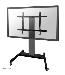 Motorised Mobile Floor Stand Silver