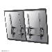 Flat Screen Wall Mount For Menu Board - 2 Screens - Portrait