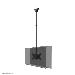 Neomounts CL35-340BL22 full motion dual TV ceiling mount for 23-43in screens - Black