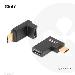 USB Type-c Gen 2 Angled Adapter Set Of 2 Up To 4k120hz 10gbps