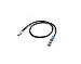 SAS external cable 4x Mini SAS HD (SFF-8644) to 4x Mini SAS HD (SFF-8644) 1m