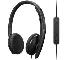 Wired VoIP Headset (UC) - Stereo - USB-C - Black - USB C to A converter
