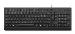 Essential Wired Keyboard Black - Qwertzu German