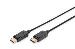 DisplayPort connection cable, DP M/M, 5m w/interlock, DP, 1.1a conform black