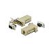 Adaptor, DB9, RJ45, Modular DB9 M, RJ45 F