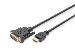 DIGITUS HDMI adapter cable, type A-DVI(18+1) M/M, 2m Full HD black