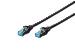 Patch cable - Cat 5e - SF/UTP - Snagless - Cu - 2m - black