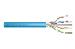 installation cable - CAT6a - U/UTP - AWG 23/1 - 305m - Light Blue