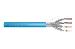 installation cable - CAT6a - U/FTP - AWG 23/1 - 100m - Blue