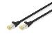 Patch cable - CAT6a - S/FTP - Snagless - Cu - 3m - Black