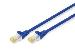 Patch cable - CAT6a - S/FTP - Snagless - Cu - 10m - blue