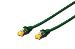 Patch cable  Copper conductor - CAT6a - S/FTP - Snagless - 10m - green