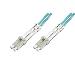 Fiber Optic Patch Cord, LC to LC Multimode 50/125 æ, Duplex Length 15m Class OM3
