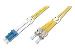 Fiber Optic Patch Cord, LC to ST OS2, Singlemode 09/125 æ, Duplex, Length 5m