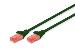 Patch cable - CAT6 - U/UTP - Snagless - Cu - 3m - Green