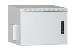 7U wall mounting cabinet, outdoor, IP55 490x600x450 mm, color grey (RAL 7035)