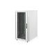 22U 19in Free Standing Network Cabinet 1125x600x800 mm, color grey (RAL 7035), with glass front door