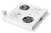 Roof cooling unit for Unique Network & Dyna. Basic 2 fans, switch, thermostat, color grey (RAL 7035)