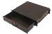 2U lockable drawer color black RAL 9005
