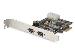 IEEE 1394b Interface Card, Pci-e 3 Port, 2x9-Pin External +1x9-Pin Internal