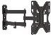 3D Universal TV/Monitor Mount up to 107cm (42"), 15› Tilt, 180› Swivel, max load 30kg, VESA max 200x200