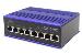 Industrial 8-Port Fast Ethernet PoE Switch DIN rail, extended temp. range