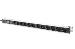 1U Aluminum PDU rackmountable 12x Safety outlet 16A 230VAC 50/60Hz overvoltage Switch